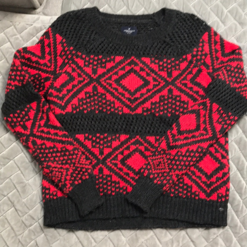 American Eagle Crew neck knit sweater